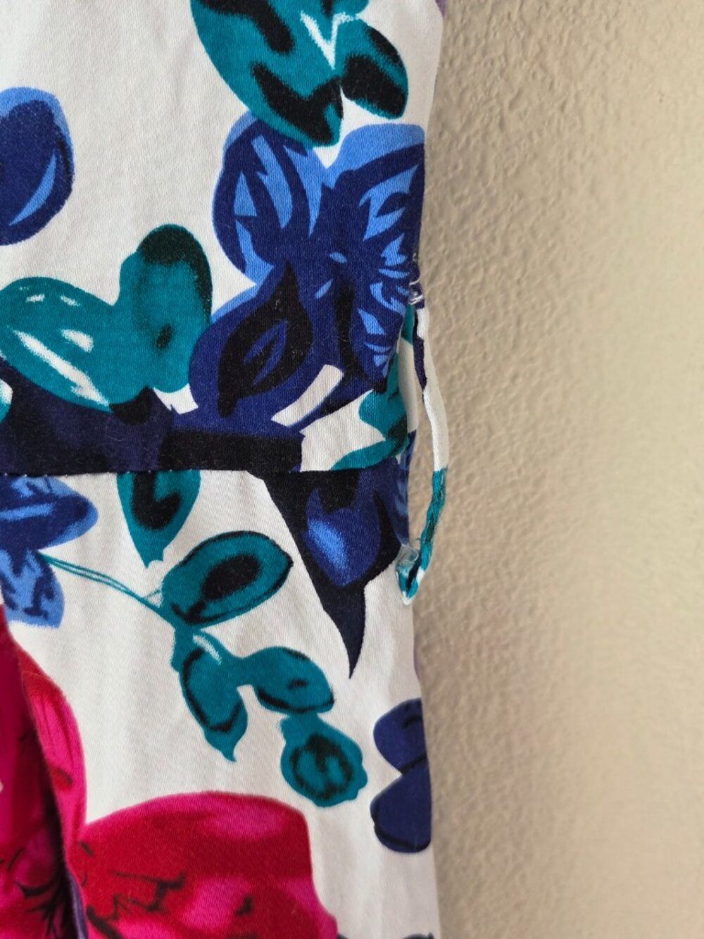 Hearts & Roses Retro Dress Plus Size 18 Bold Floral A-line Pin Up Rockabilly - Picture 4 of 11